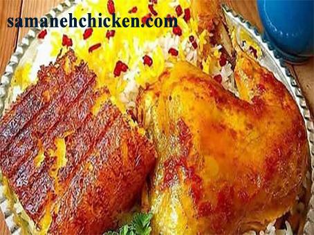 غذای خوشمزه زرشک پلو با مرغ