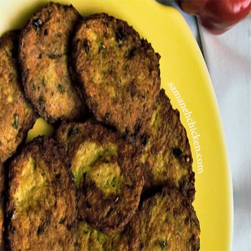 کتلت با گوشت سینه بوقلمون