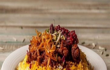 قیمه نثار با بوقلمون سمانه