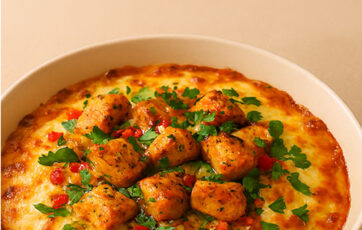 خوراک مرغ پنیری یکی از محبوب‌ترین وعده‌های غذایی خانوادگی